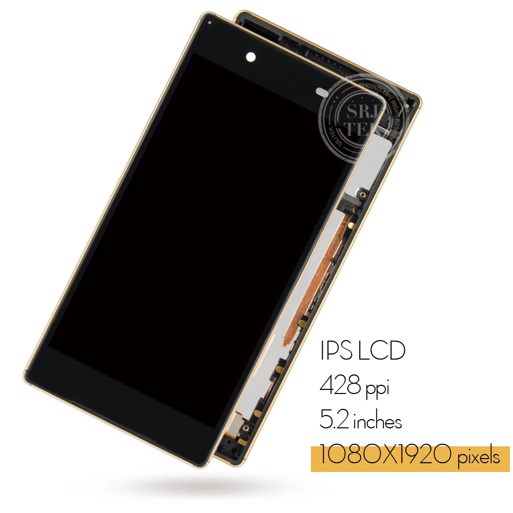 Оригинальный сенсорный ЖК экран для SONY Xperia Z5 дисплей дигитайзер в сборе E6653 E6603 E6633
