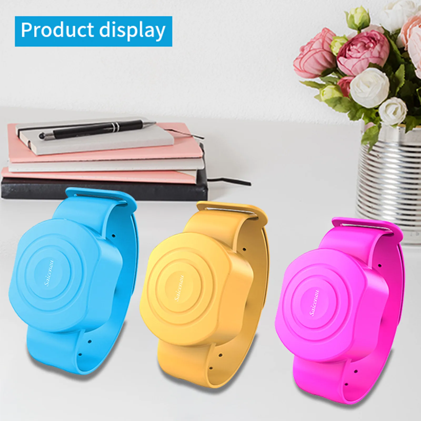 Для взрослых и детей для дезинфекции рук дозирования Портативный браслет ручной