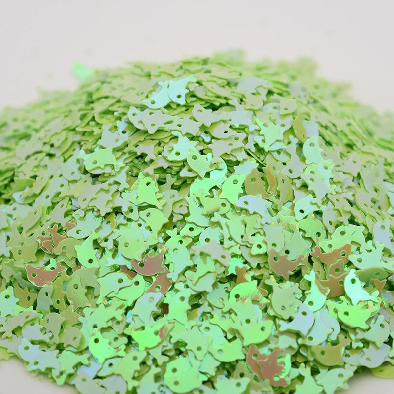 10g 5 мм Дельфин Форма блеск для ногтей поделок пайетками ПВХ свободные со