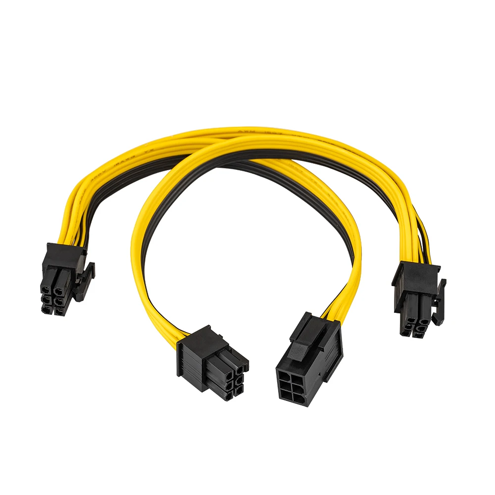 Удлинительный кабель RGeek PCI Express 6 контактов мама-3 контакта папа PCI-E PCIe сплиттер