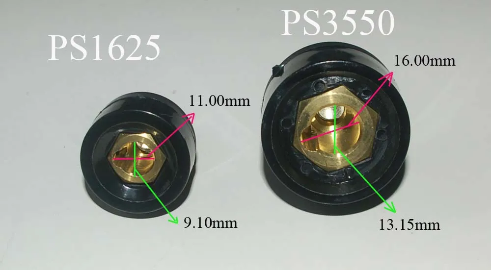 TIG сварочный кабель панель Разъем вилка DKJ10 25 200Amp Dinse Быстрый фитинг красный и