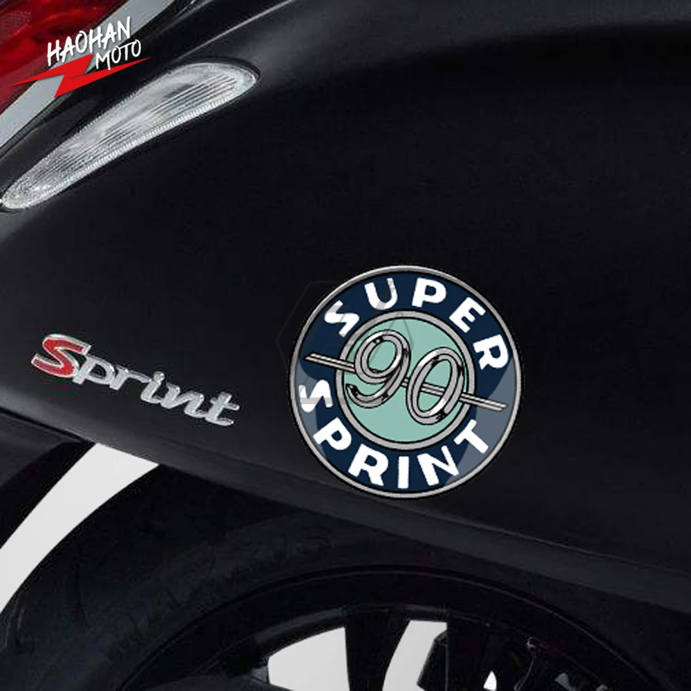 

3D резиновые наклейки для скутера Vespa Super Sprint 50/150 90
