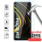 Чехол poco m3, 3 шт., закаленное стекло для xiaomi poko pocco poco x3 x 3 nfc m3 pro 5g, защитная пленка pocox3 pocom3, защитное стекло