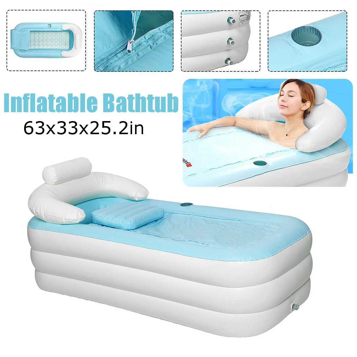 Baignoire Portable Pliable Pour Bebe Baignoire Gonflable Pompe A Air Garde Au Chaud En Hiver Leather Bag