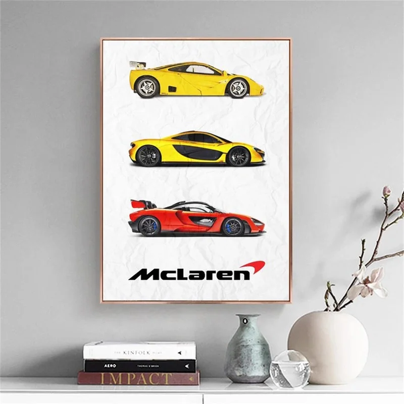 Абстрактные автомобили плакаты Супер спортивный автомобиль классический