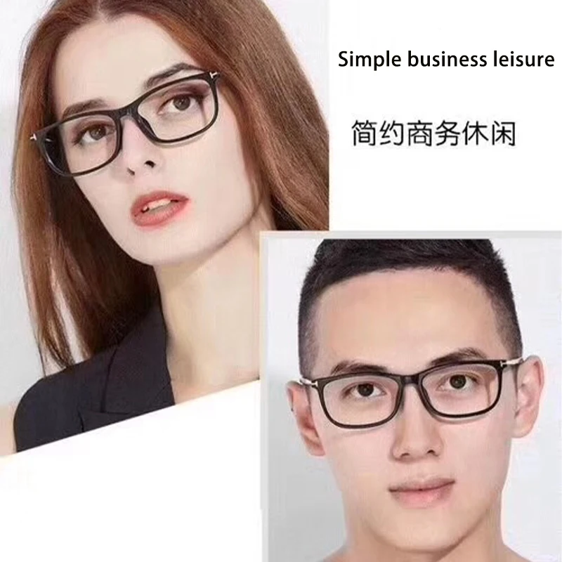 

2021 Luxury brand Tom TF5398 men's optical glasses frame fashion business women's reading myopia prescription glasses