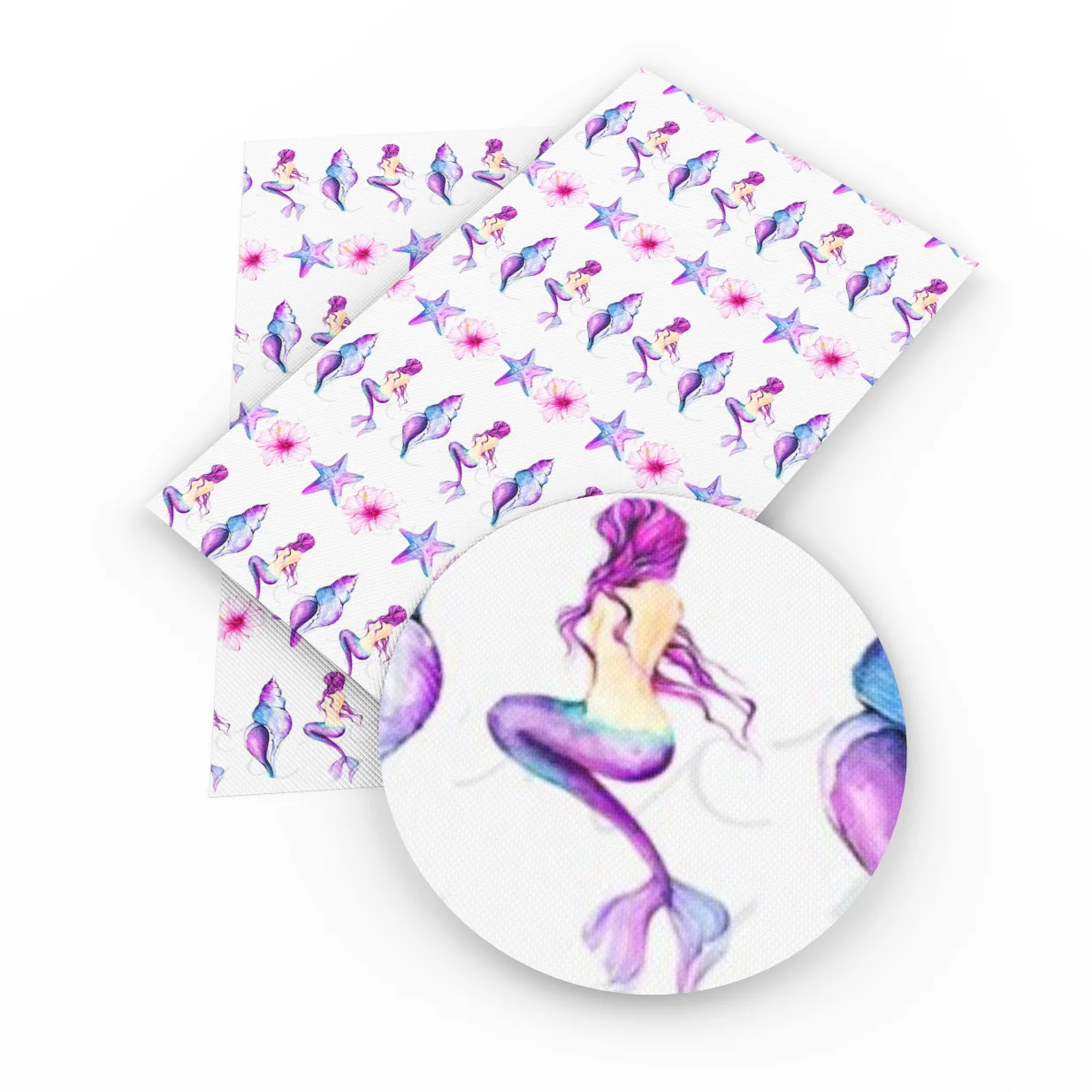 Гладкие листы из искусственной кожи цветок кролика синтетическая искусственная