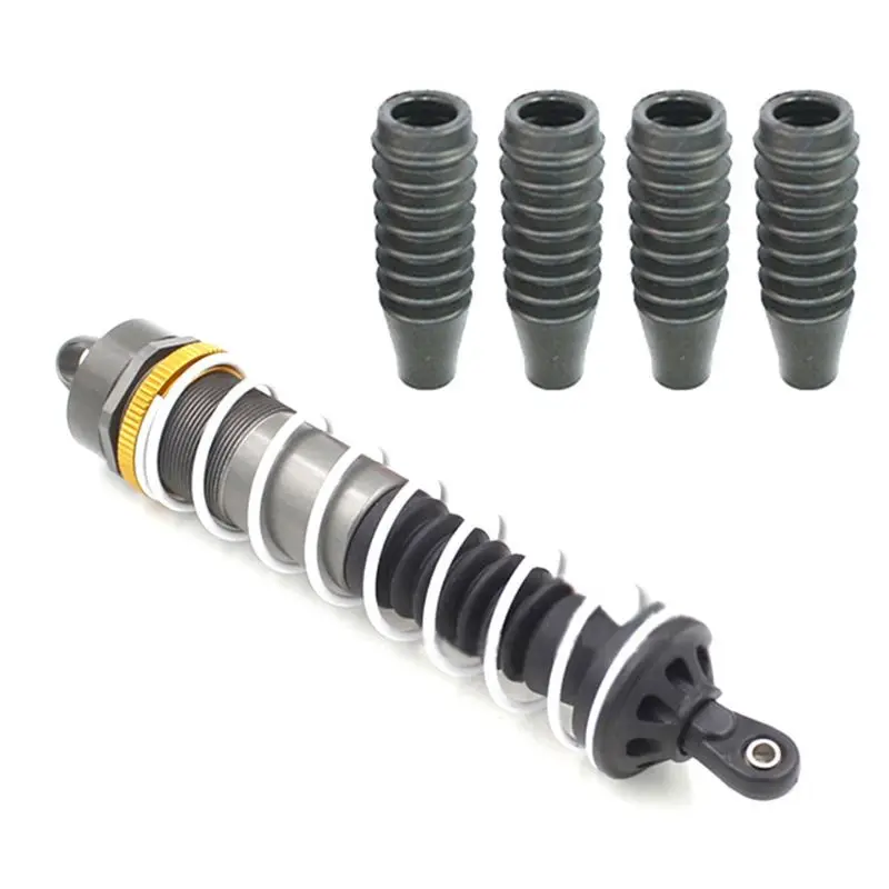 

4pcs Dust-Proof Shock Absorber Cover Absorption Guards for 1/8 RC Car Parts