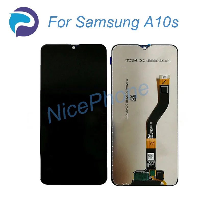 Для Samsung A10s ЖК дисплей сенсорный экран дигитайзер для сборки запасные части 6 2