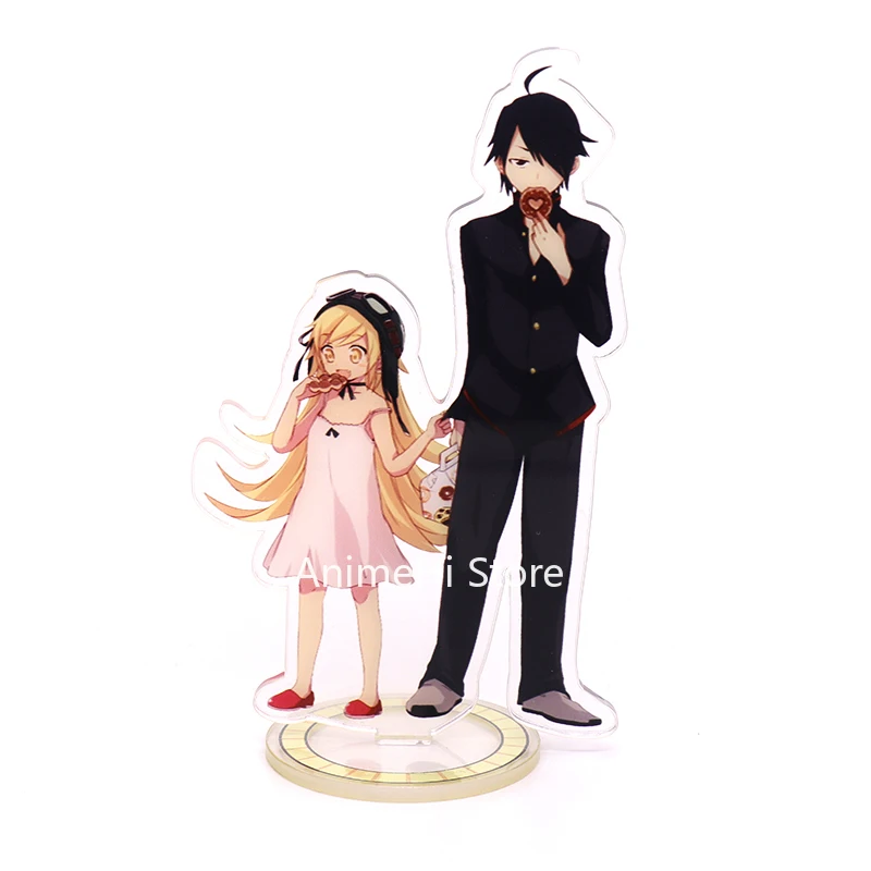 

Экшн-фигурки Monogatari косплей аниме игрушки Oshino Shinobu Araragi Koyomi senjougaхара Hitagi акриловые фигурки стоячие модели куклы
