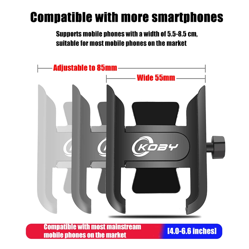 Universal fast charging Aluminum Alloy phone holder Motorcycle Motorbike Bicycle Handlebar Phone Stand Mount Rotatable | Автомобили и