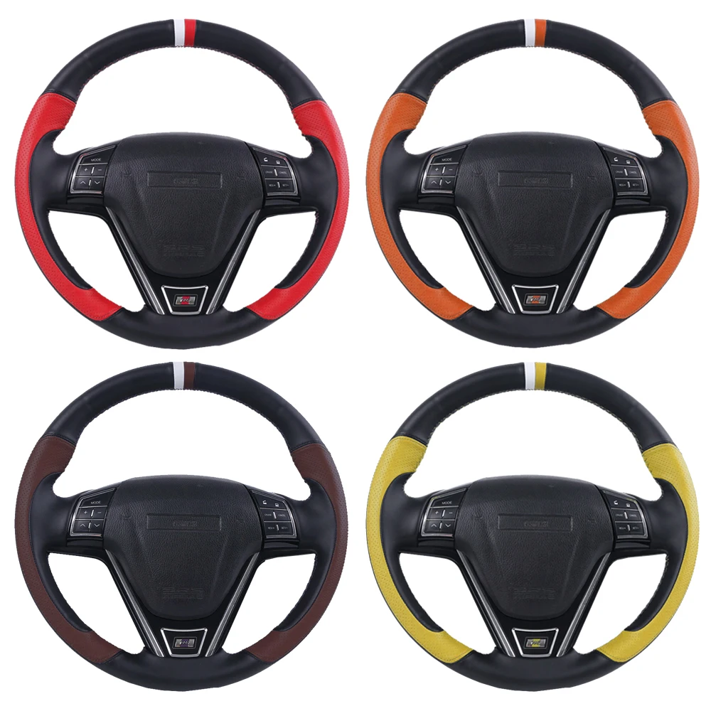 Чехол рулевого колеса автомобиля волоконная кожа для Mercedes Benz W204 C Class 2007 2010 C280