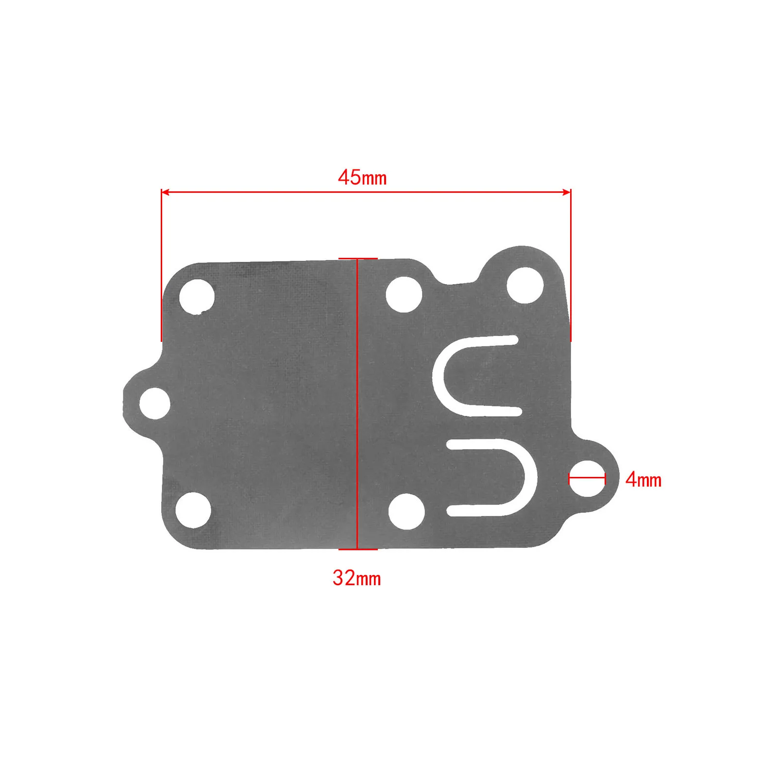 10 шт. резиновый карбюратор диафрагма прокладка для Briggs и Stratton карбюраторная