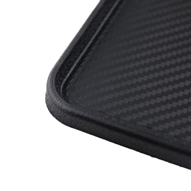 

Black Mat Car Dashboard Silicone Storage 200x128mm Catcher Front Latest Parts