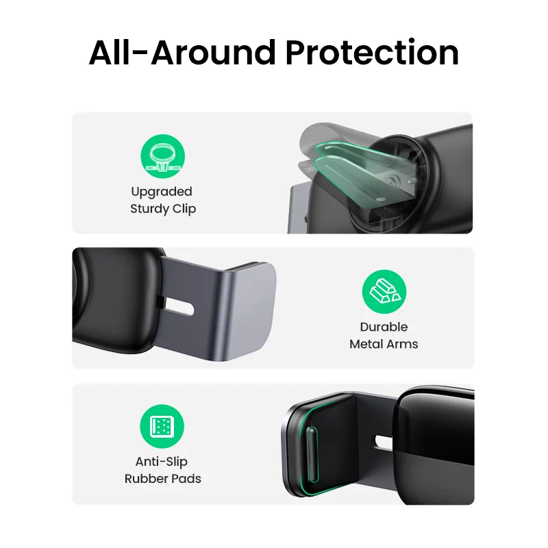 UGREEN Car Phone Holder Stand Mobile Phone Support iPhone Xiaomi Redmi Huawei Cell Phone Holder In Car For iPhone 13 12 Samsung