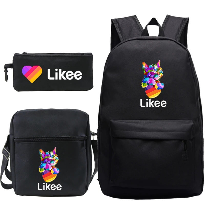 Рюкзак Likee Video для подростков шт./компл. рюкзак Mochila LIKEE школьные ранцы девочек