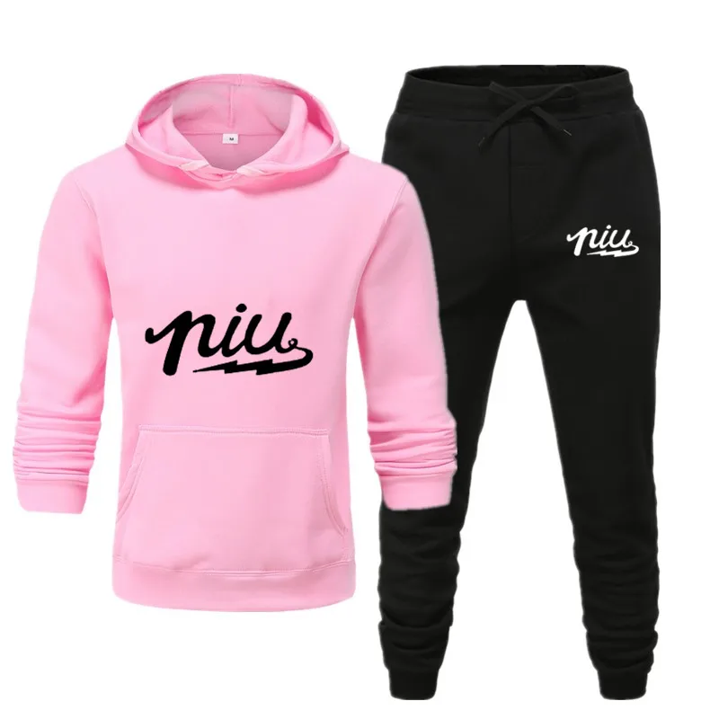 Мужской спортивный костюм из двух предметов толстовка с капюшоном и