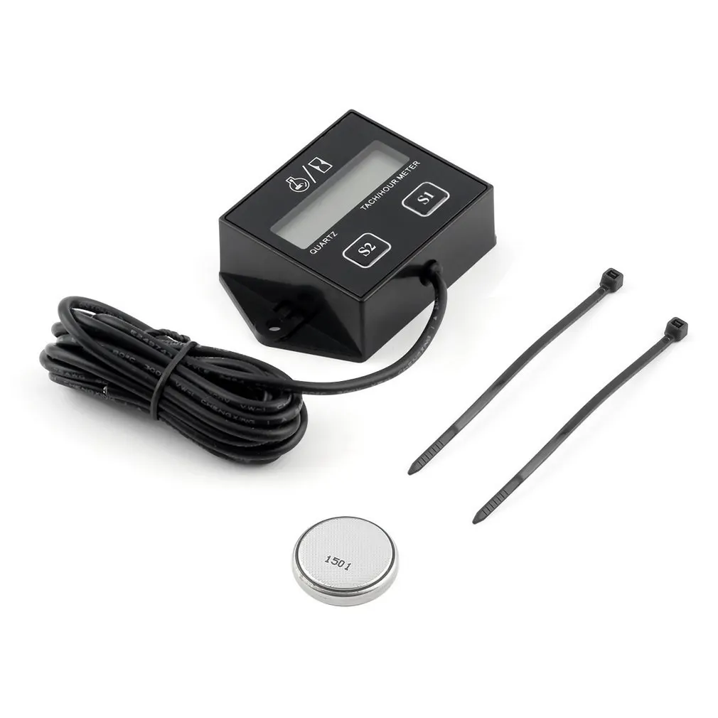 Новый цифровой идентификационный Тахометр Счетчик часов Индуктивный для