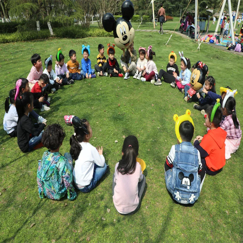 Мультяшная повязка на голову в виде животного воздушные шары креативные детские