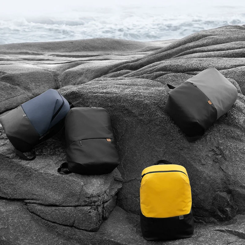 Xiaomi 20L для мужчин и женщин рюкзак водонепроницаемый полиэстер подростковый 15,6 дюймов ноутбук сумка легкий открытый Tra