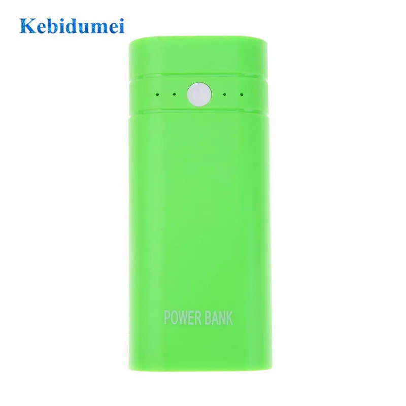 Мини USB порт Kebidumei 2x18650 зарядное устройство держатель Блок питания корпус DIY