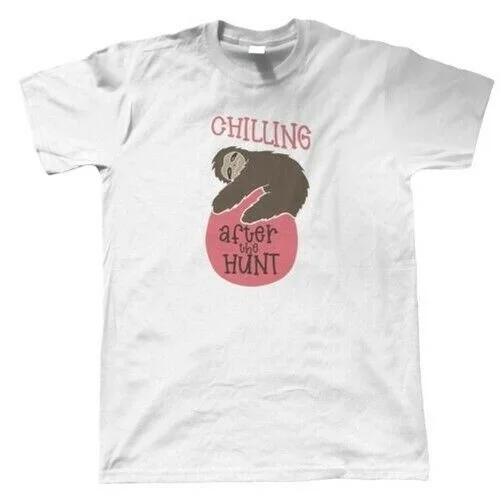 

Sloth Egg Hunt Chilling Mens T-Shirt - Easter Gift Him Dad