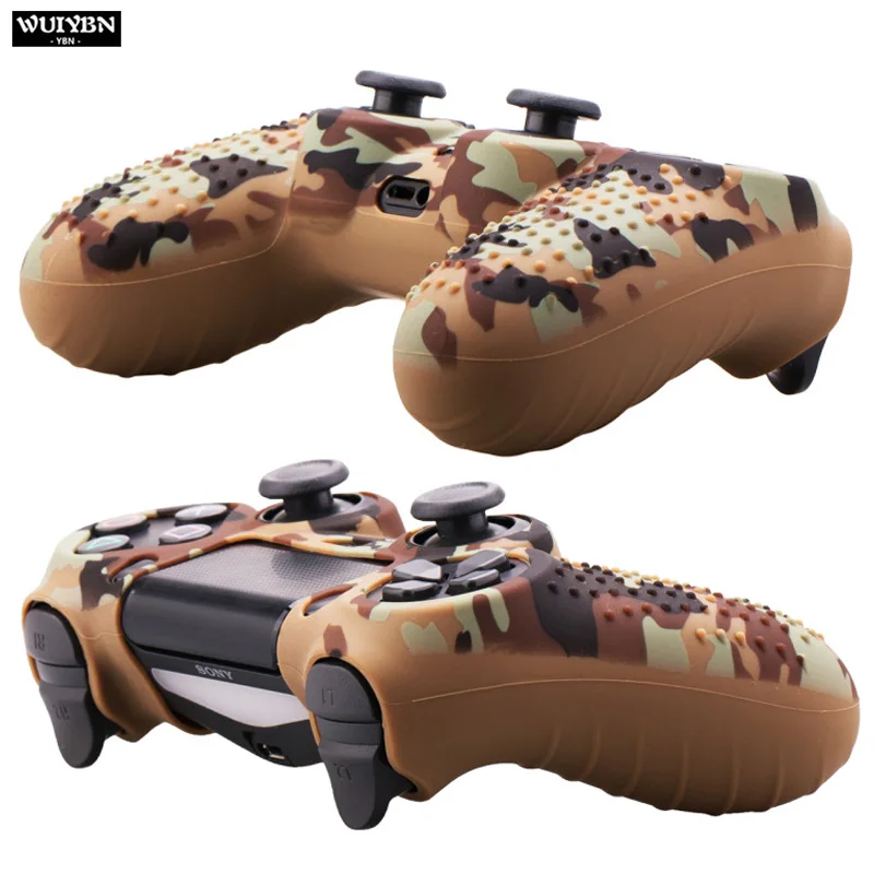 WUIYBN PS4 Цветной силиконовый защитный чехол геймпад Противоскользящий рукав для SONY playstation Dualshock 4 DS4 Pro тонкий контроллер