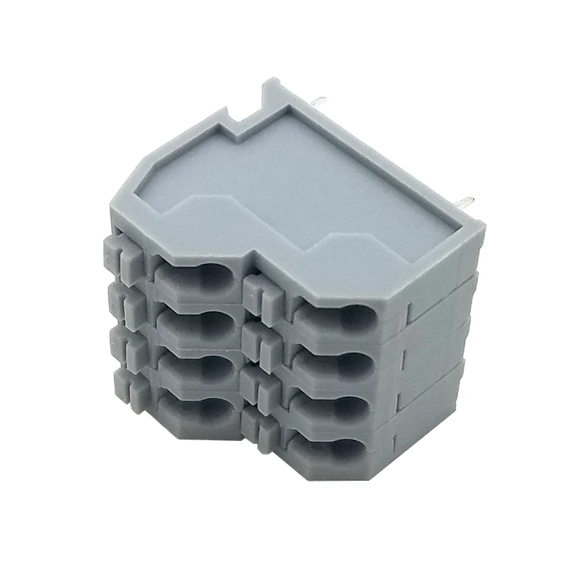 KF250T 5 0 2P ~ 12P двухрядные компактные клеммные колодки с пружинной печатной платой