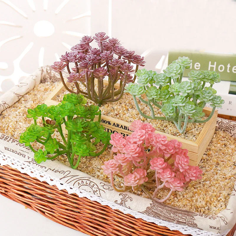 39 стилей большие зеленые розовые фиолетовые флокированные искусственные