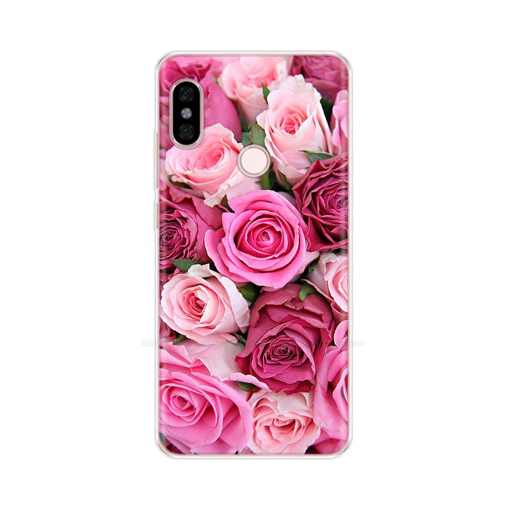 Silicone Case For Xiaomi Redmi Note 5 Pro Case 5.99