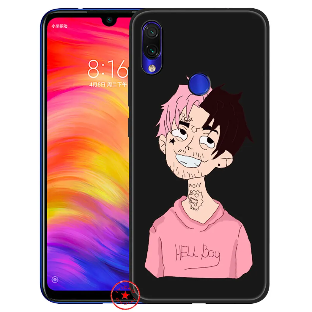 IYICAO Rapper Lil открытый мягкий силиконовый чехол для Xiaomi Redmi K20 6 Pro 7 7A 6A 5 Plus 5A 4A 4X S2 Go Case |