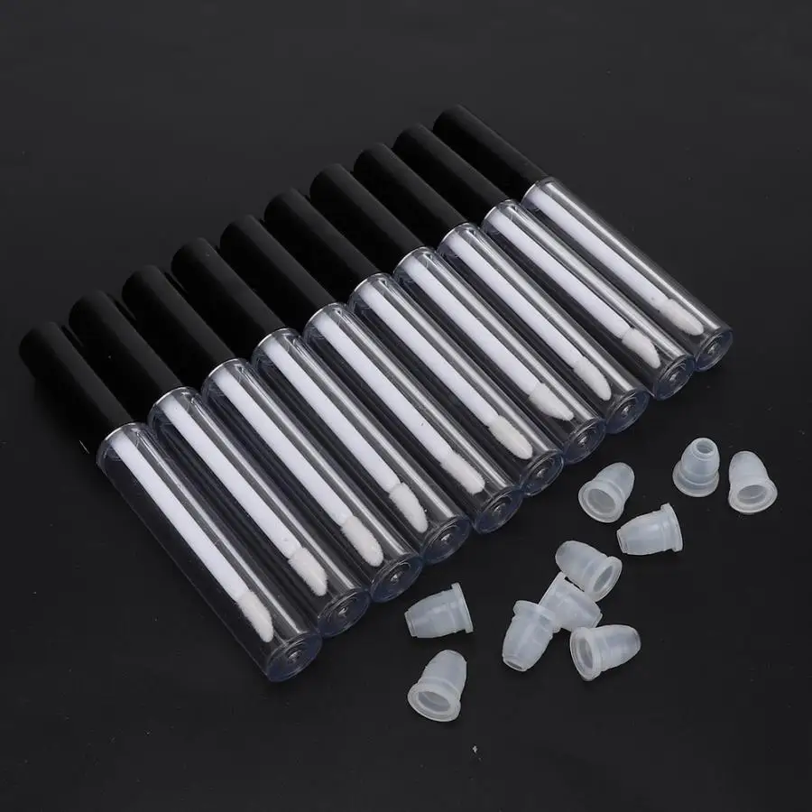 10 шт. 2 5 мл Пластик пустая бутылка для блеска губ DIY бальзам Губная помада