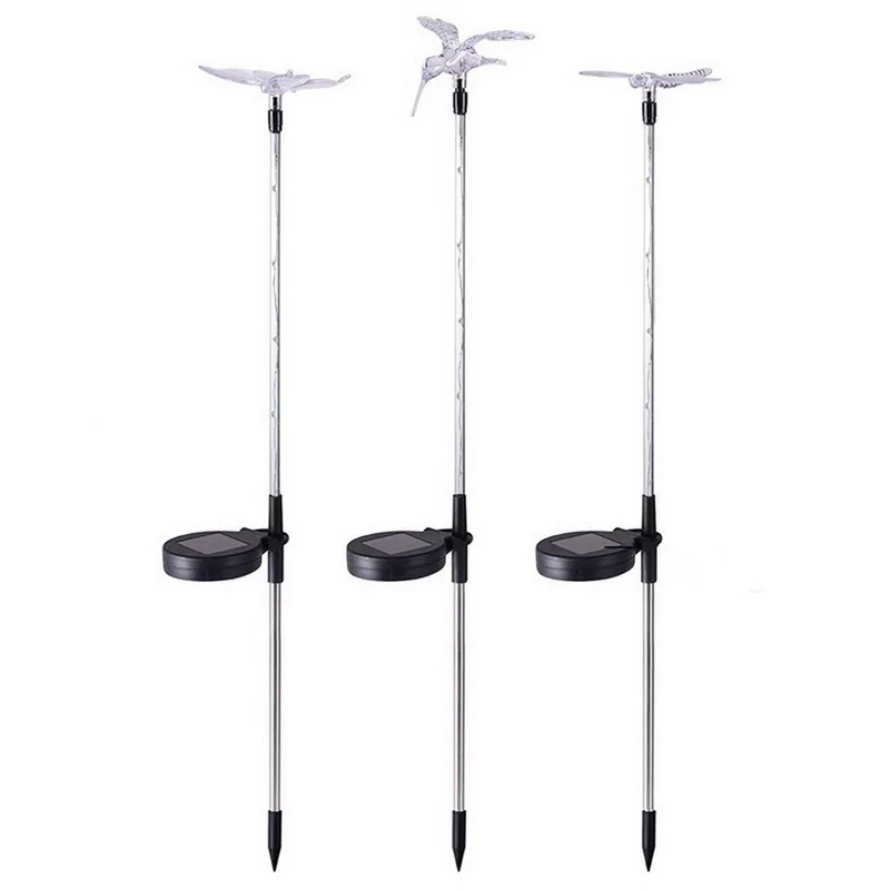 Уличный светодиодный садовый фонарь с изменением цвета водонепроницаемый