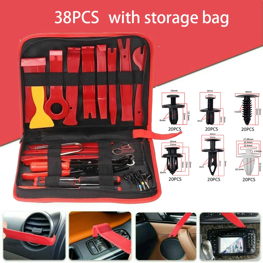 Инструмент для ремонта автомобильной аудиосистемы заклепка инструмент снятия