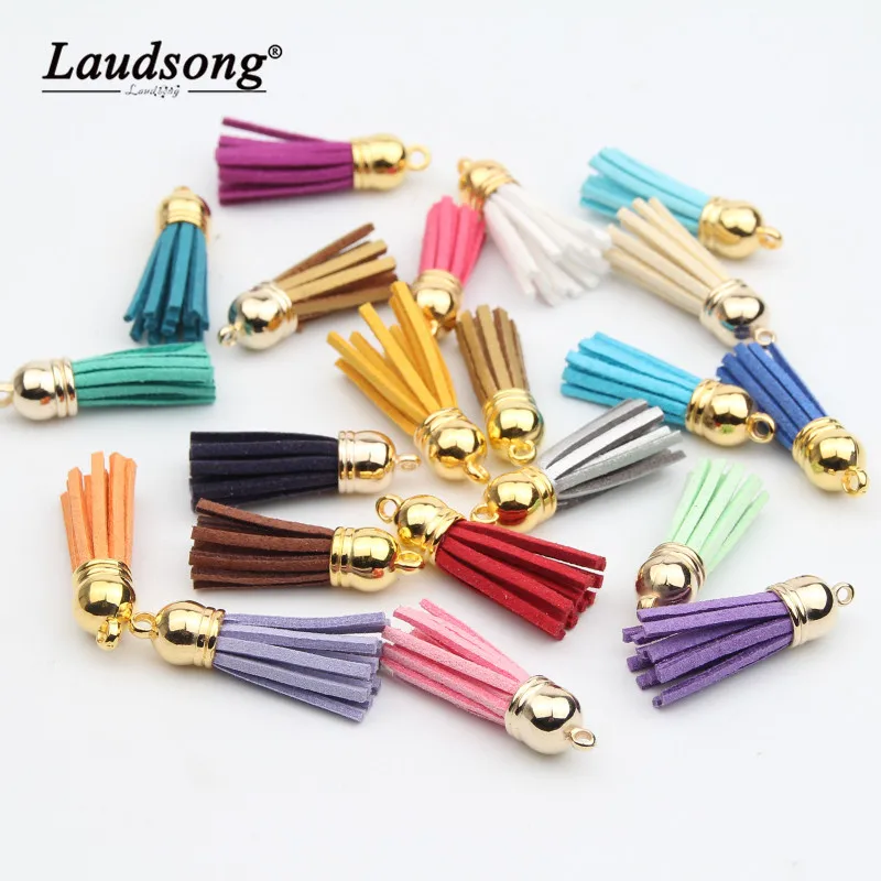 100 шт. Сатиновая шелковая кисточка фурнитура для брелка ремни мобильного