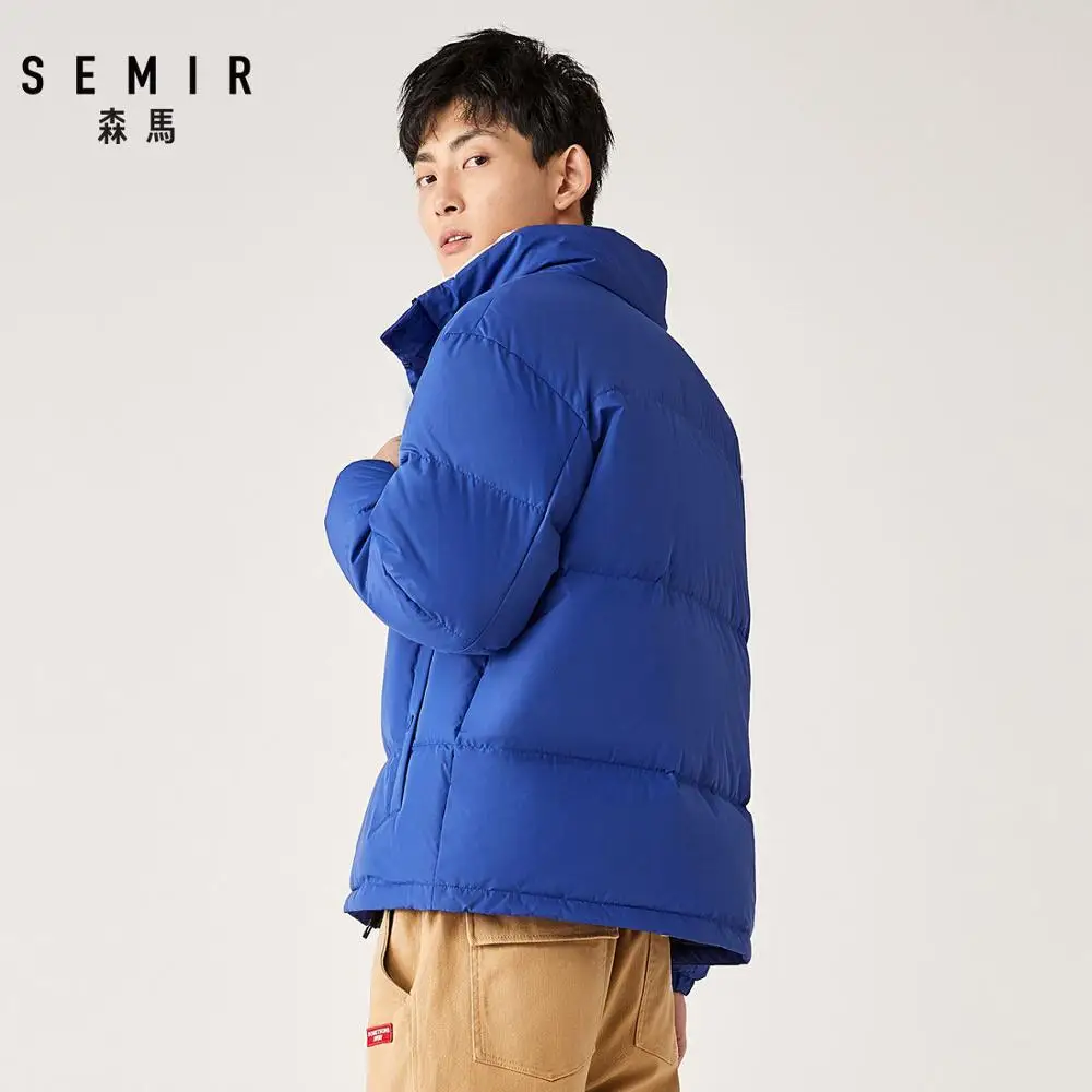 Куртка SEMIR утепленная мужская зимняя 2019 модная куртка новые пуховики Мужская