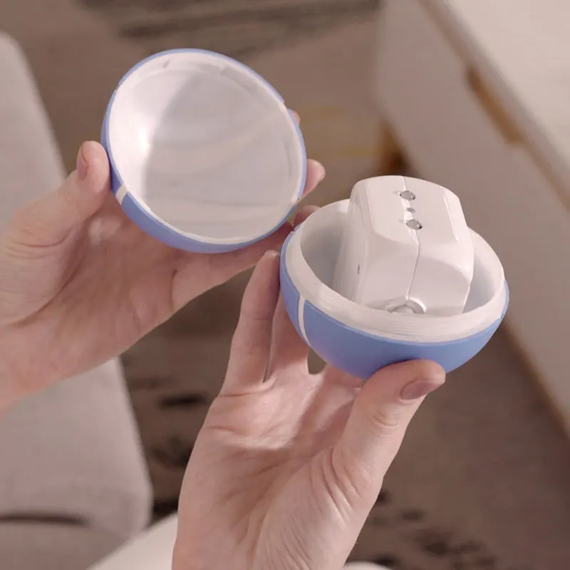 

Smart Interactive Cat Toy 360 Degree Self Rotating Ball Cat Toy Cute for Cat Dog FAS6
