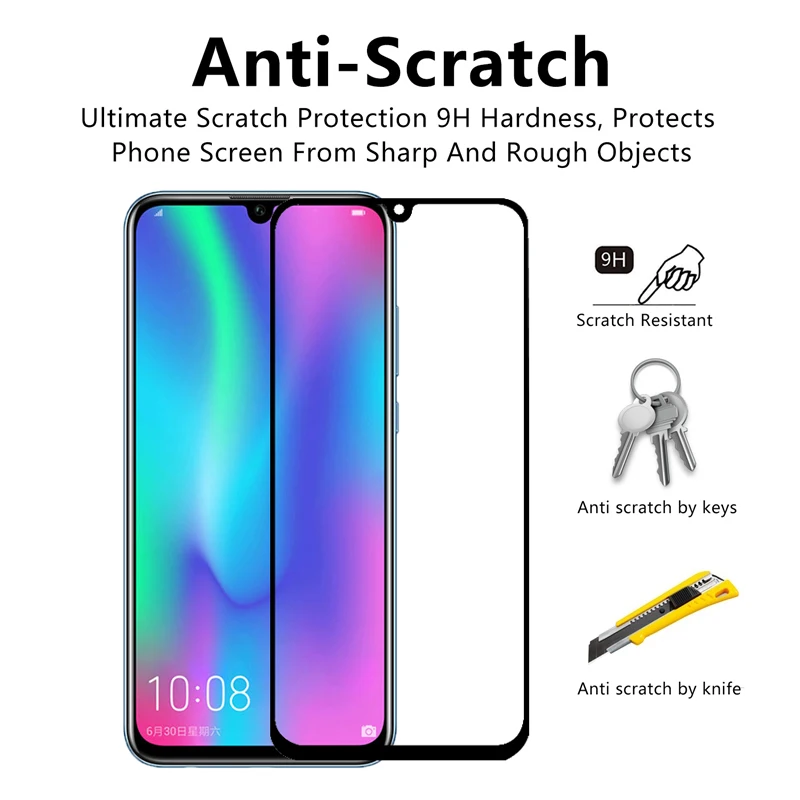 2 шт./лот Honor10Lite стекло для huawei Honor 10 облегченное закаленное на Honor10 Lite защита