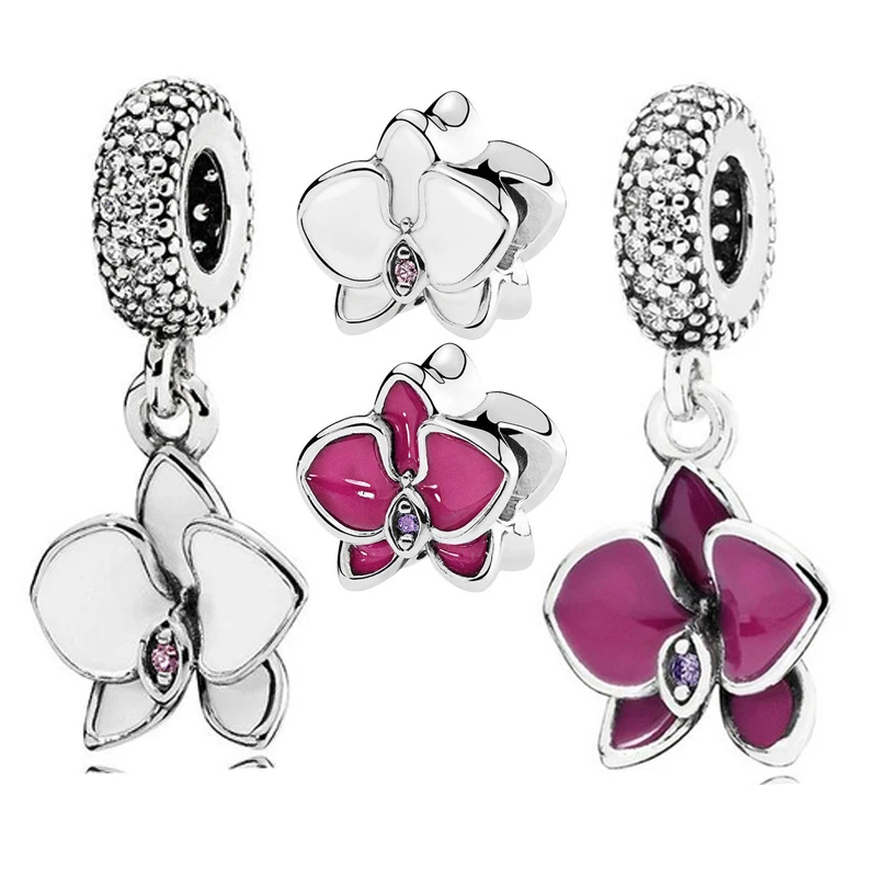

Шармы-подвески QANDOCCI из серебра 925 пробы, для браслета Пандоры