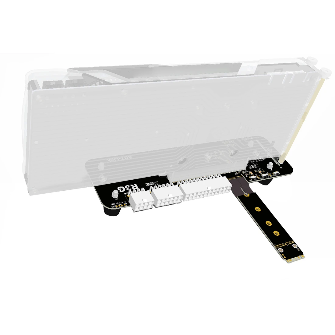 XT-XINTE R3G M.2 M-key PCIe3.0 x4 внешняя подставка для видеокарты с 6P на двойной 8P шнур питания