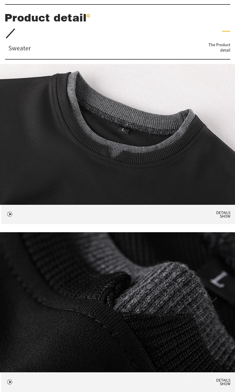 Костюм спортивный мужской из 2 предметов Повседневный пуловер с градиентом