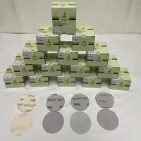 50pcs 56 inch superfine film sanding disc soft waterproof sandpaper 1200 to 3000 grits for wetdry automotive paint sanding