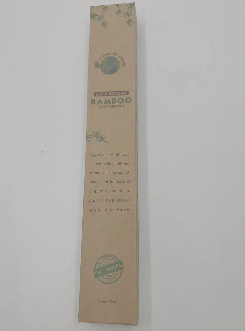 4 шт бамбуковые прослойки в Зубная щётка натуральный зубные щетки с мягкой