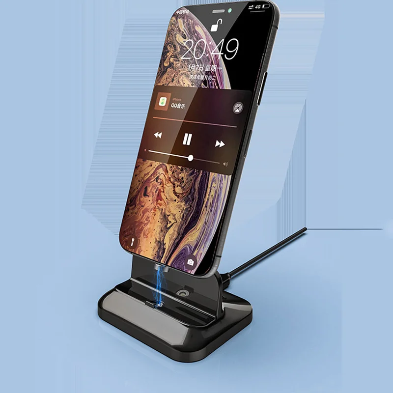 

Three-in-one Magnetic Charging Base Suitable for Android Apple and TYPE-C Charging Wireless Charging Mobile Phone Charging Stand