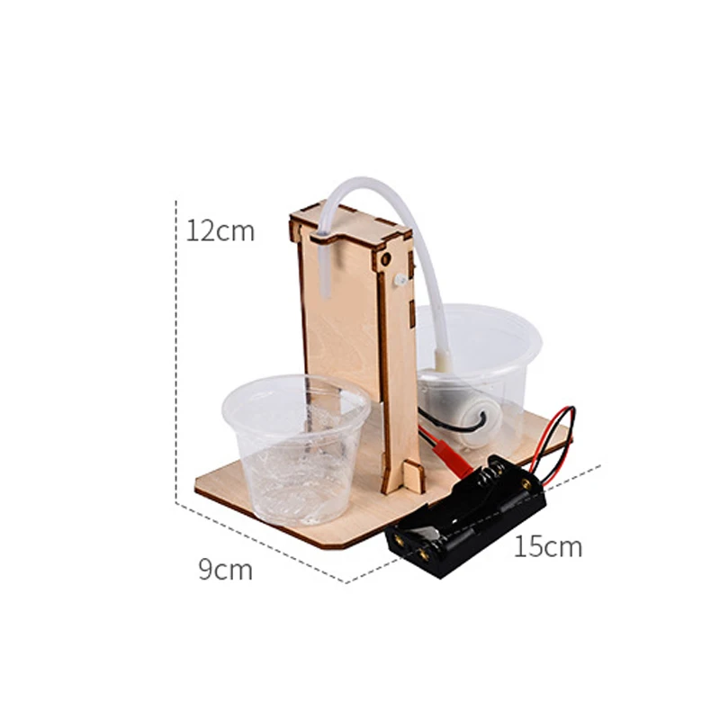 Saizhi Automatic Water Dispenser Kids DIY Science Project STEM Educaiton Kits School Physics Experiments Boys Creative Toys |
