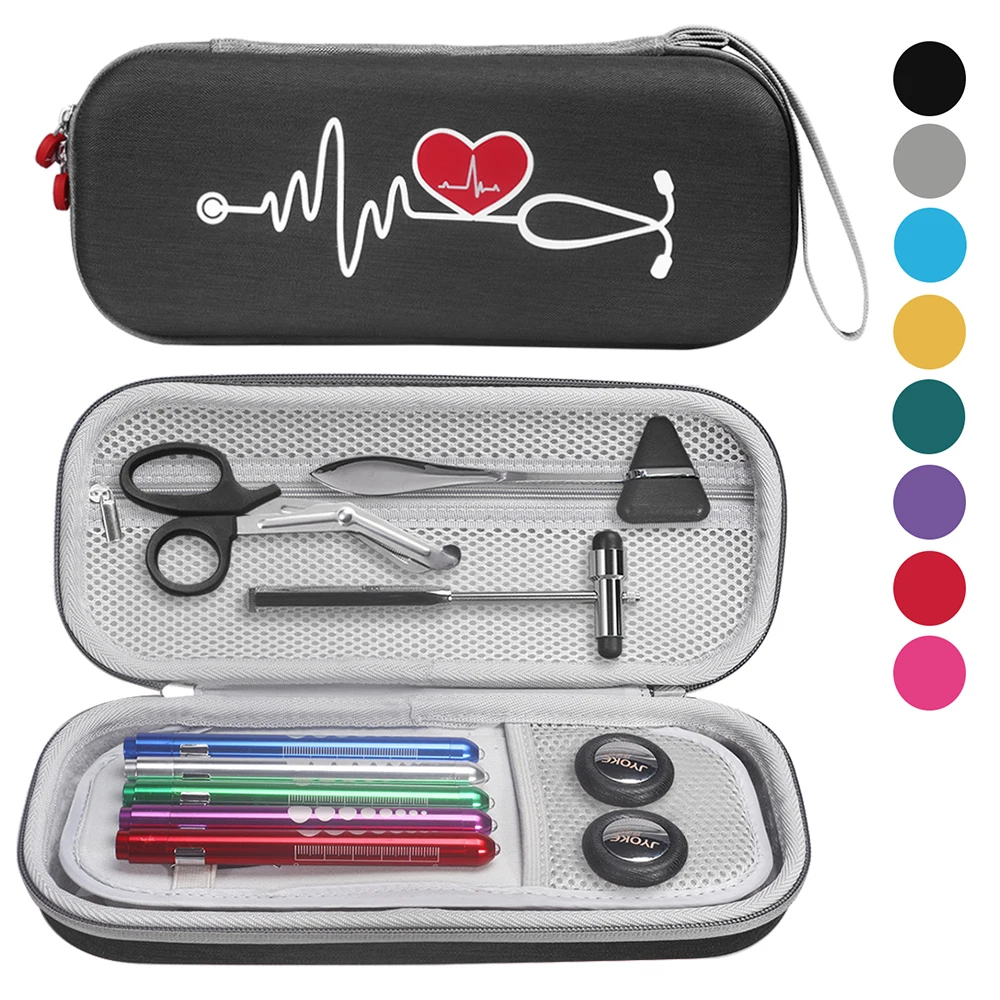 Hard Stethoscope Case Stethoscope Accessories For Medical Accessories Stethoscopes,Nurse Penlight and EMT Medical Scissors