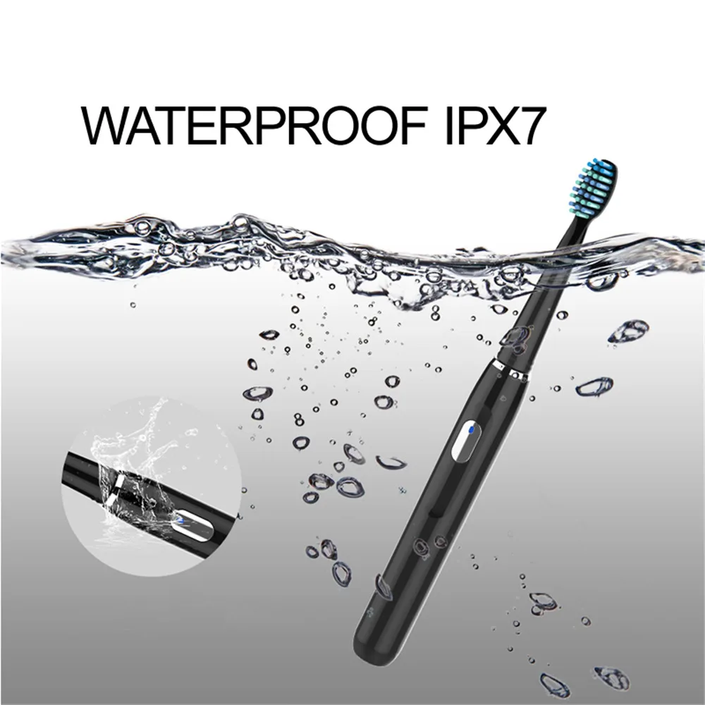 Щетка Зубная Seago звуковая электрическая 4 режима с вибрацией|Электрические