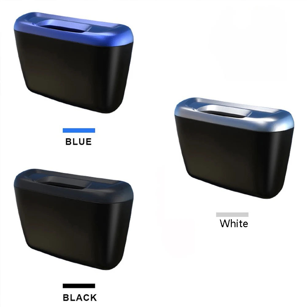 

Car Trash Can Trash Box Mini Car Automatic Storage Box GM Interior Trash Can Storage Bin Trash Can Car Cleaning Accessories