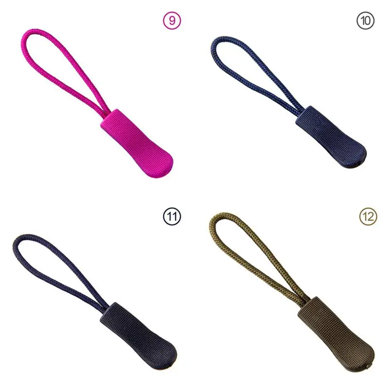 

10 шт./компл. одноцветная головка на молнии «сделай сам» для сумки, тактический рюкзак, высококачественные прочные цветные слайдеры на молни...