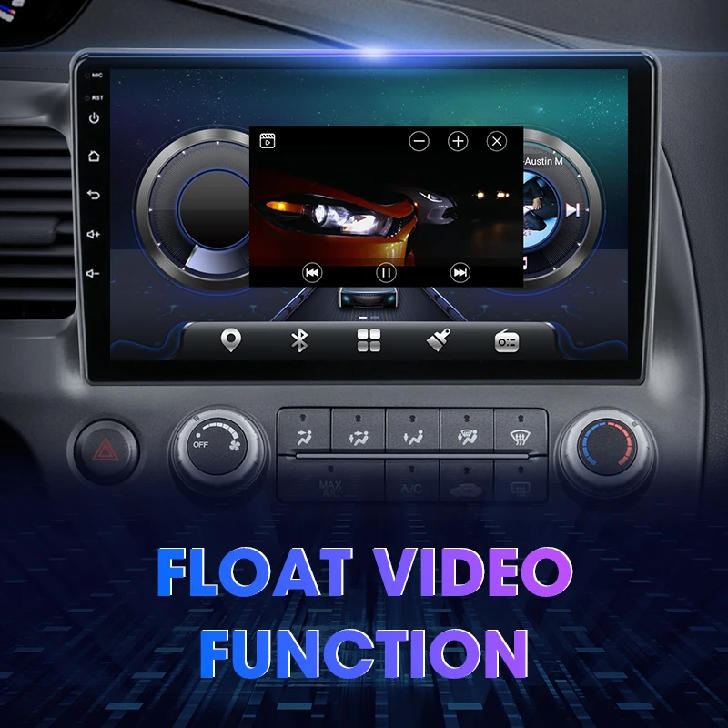 $91.89 2 din Android 10 Car Radio Multimedia video Player Navigation GPS For Honda Civic 2005-2012 AHD IPS Screen 2din DSP Stereo AUTO
